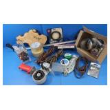 Extension cords, Flux&Solder, Assorted Hardware&
