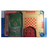 Putting Game,Multi-Game Board, Vintage PinballGame