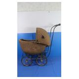 Vintage Baby Stroller-basket type