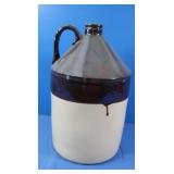 Antique Brown&White Jug (cracked)