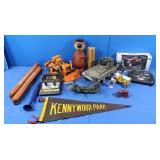 M-75 Tin Battery Powered Tank, Cub Cadet Cast