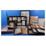 Large Lot of Picture Frames& Photo Albums