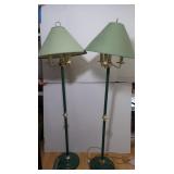 2 Matching Floor Lamps
