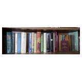 Shelf of Hardback Books