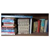 Shelf of Hardback Books-Earl Stanley Gardner&More