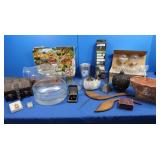 2 Woodcraft Hourglass kits, Steeler Beer Can&More