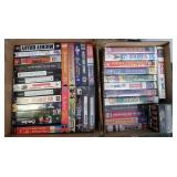Lot of VHS Tapes-Childrens Titles, History,
