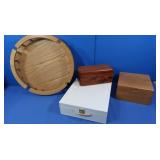 Lazy Susan, Lane Cedar Jewelry Box, Wood Box