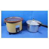 Presto Pressure Cooker&Sears Crock Pot