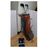 Palmer Golfbag w/Wilson Woods&Spalding Irons