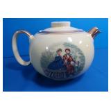 WS George Teapot w/Painted D?cor