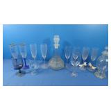 Wine Glasses&Cruet