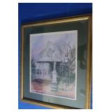 Signed Painting of Ligonier Gazebo