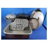 Roaster Pans, Pressure Cooker, Pot
