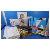 Sharp Adding Machine, Photo Paper, Clasp