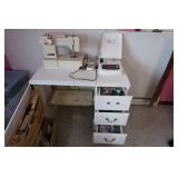 Necchi Sewing Machine w/Pace Setter Scanner,