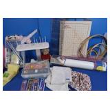 Large Lot Craft Items, 4 Collectible Spoons&More