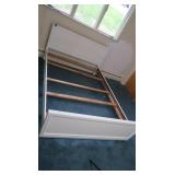 Painted White Bed Frame Full Size