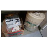 Camper Mounting Tape, Concrete Cleaner 1/3 Full