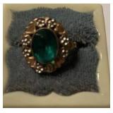 10K Birthstone Ring  3.1gr gross wt. Sz 7