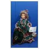 NIB Robin Woods Vinyl Doll-Merry Carol #085