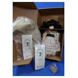NIB Robin Wood Vinyl Doll-Kristina Kringle #083
