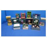 13 NIB Hallmark Keepsake Ornaments&more