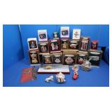 23 Hallmark&other Ornamnts(most NIB)