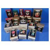 23 Hallmark&other Ornamnts(most NIB)