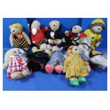 Muffy Vander Bear Coll w/Access-10(most NIP)