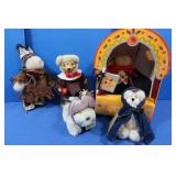 5 Muffy Bears(some NIB)