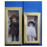 2 Effanbee Vinyl Collectible Dolls
