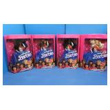 4 NIB 1989 Unicef Barbies