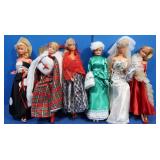 Lot of Barbies(not in boxes)