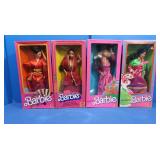 4 NIB Barbie Collection-1981,