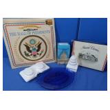 2 Avon Collectibles-Capitol&Mt.Vernon,Hall of Pres