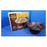 Thermo Serve 7 Pc Salad Set(Lg Bowl,4 sm. Bowls&