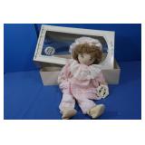 Dolls By Pauline 17" Valantine Natural Dress in