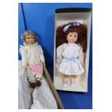 Set of 2 19" Dolls Gotz and Whittle People "Erin"
