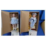 Set of 2 Lawton 13" Dolls Bobbsey Twins -