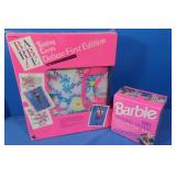 Barbie 1991 Trading Cards Collector Set and 1990