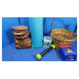 Misc Lot - Bear Cookie Jar, Aladdin Ornament