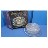 Pyrex Corning Sculpted Glass Ovenware in Box