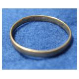 14K Wedding Band Sz 8 1/2  1.6gr