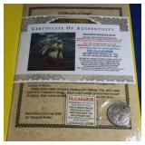 El-Cazador Shipwreck 1782-1783 8 Reale SolidSilver