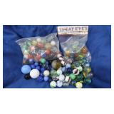 Lot of Vintage Marbles