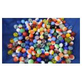 Container of Vintage Marbles