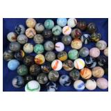 Container of Vintage Marbles