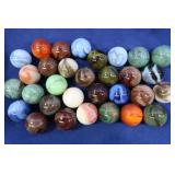 Lot of Vintage Marbles