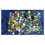 Tin of Vintage Marbles